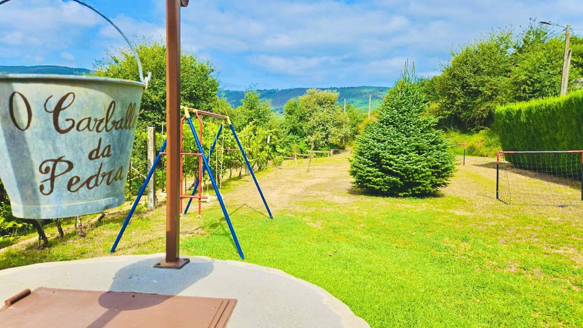 Casa Rural O Carballo Da Pedra La Caniza Exteriér fotografie