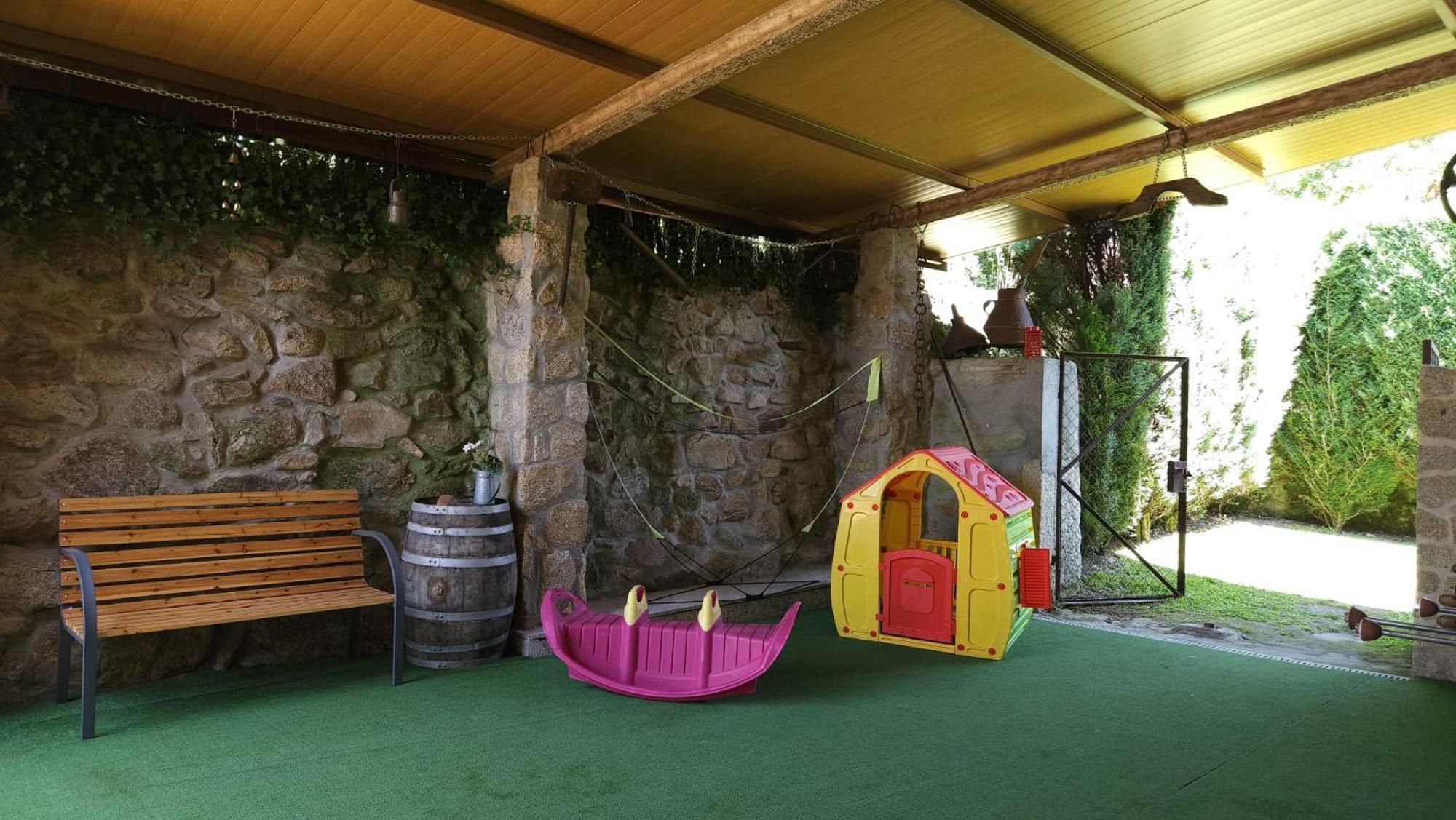 Casa Rural O Carballo Da Pedra La Caniza Exteriér fotografie